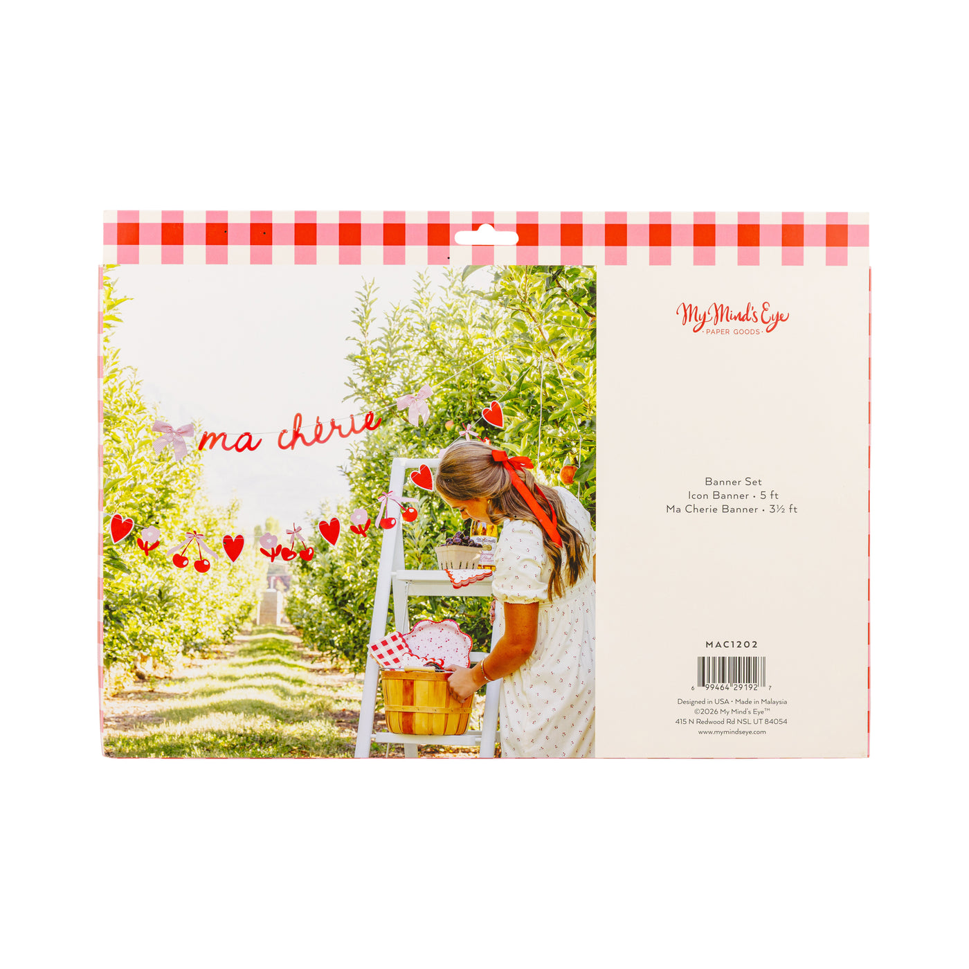 MAC1202 - Ma Cherie Banner Set