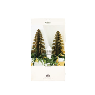 MEM1008 - Christmas Memories Large Kraft Paper Tree Decor