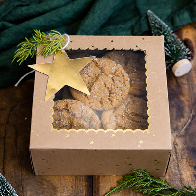 PRESALE SHIPPING MID OCTOBER - MEM1010 - Christmas Memories Kraft Cookie Boxes