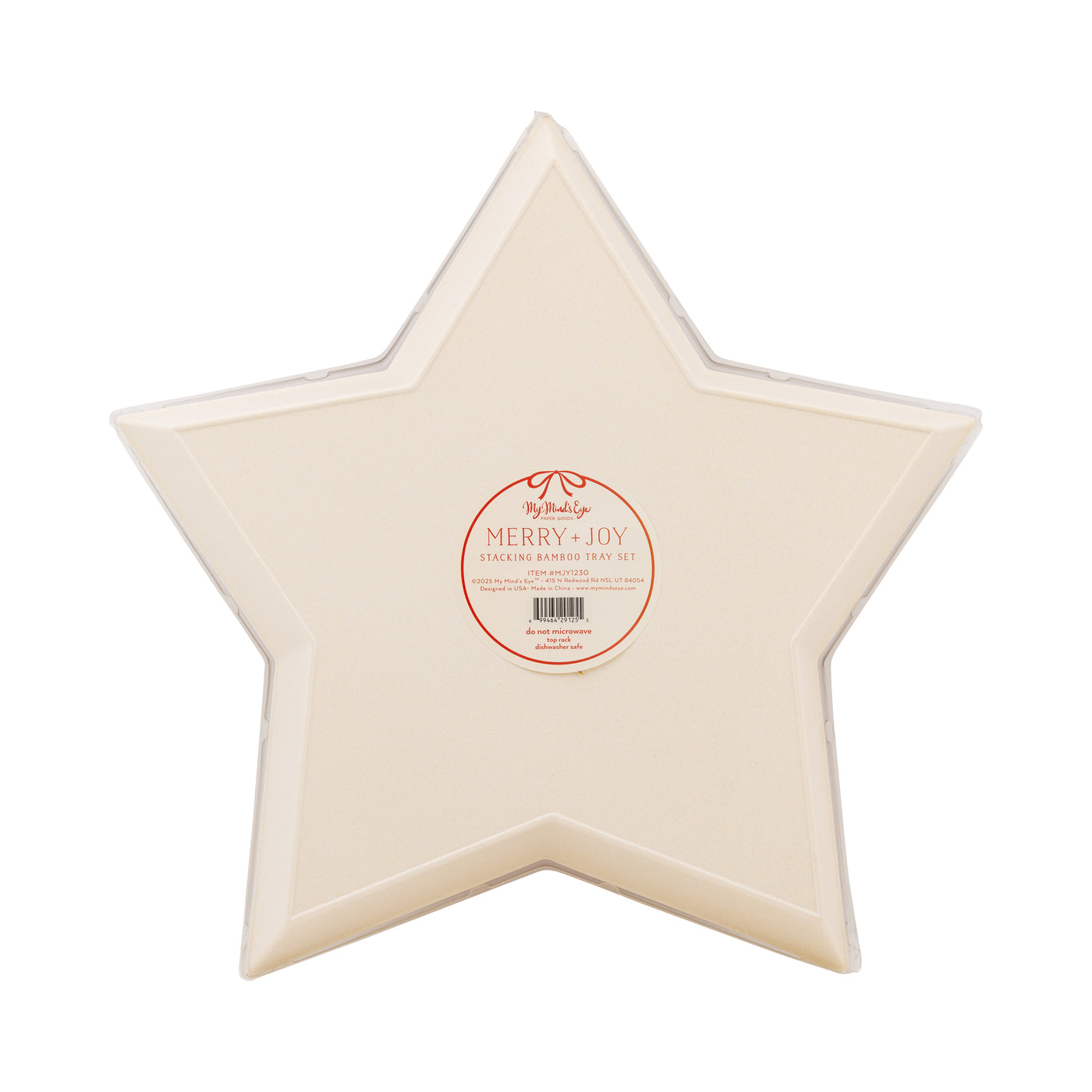 MJY1230 - Merry + Joy Star Bamboo Set