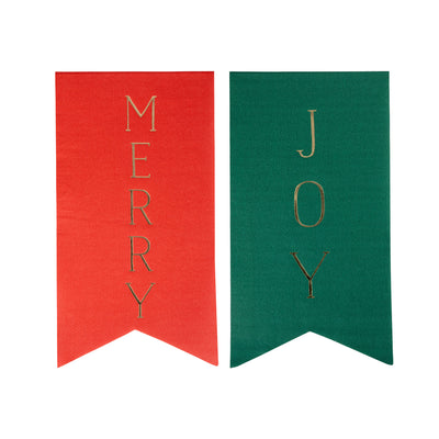 MJY1239 - Merry + Joy Dinner Napkins
