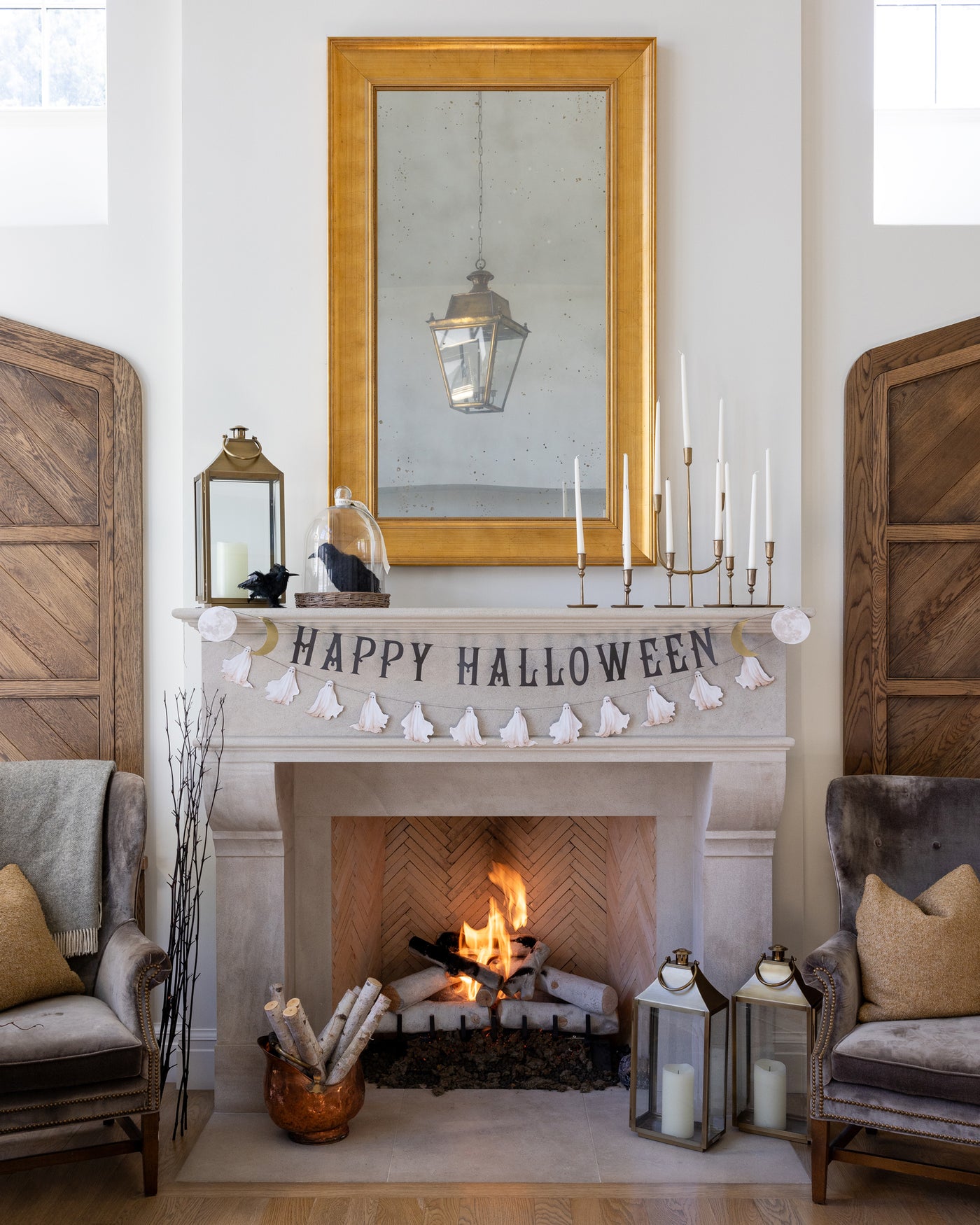 MLT1102 - Happy Halloween Ghost Banner Set