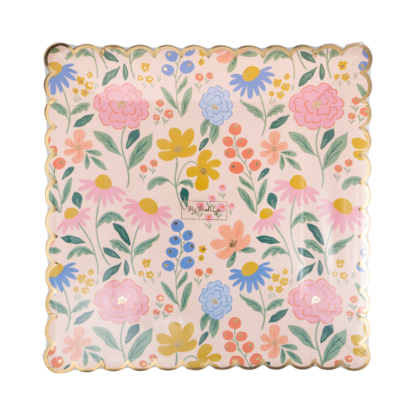 MOM1141 - Floral Pattern Plate