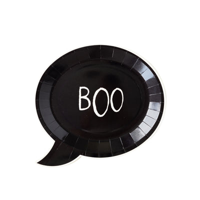 MON1043 - Frank & Mummy Boo! Shaped Paper Plate