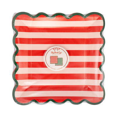MJY1240 - Joy Striped Plates