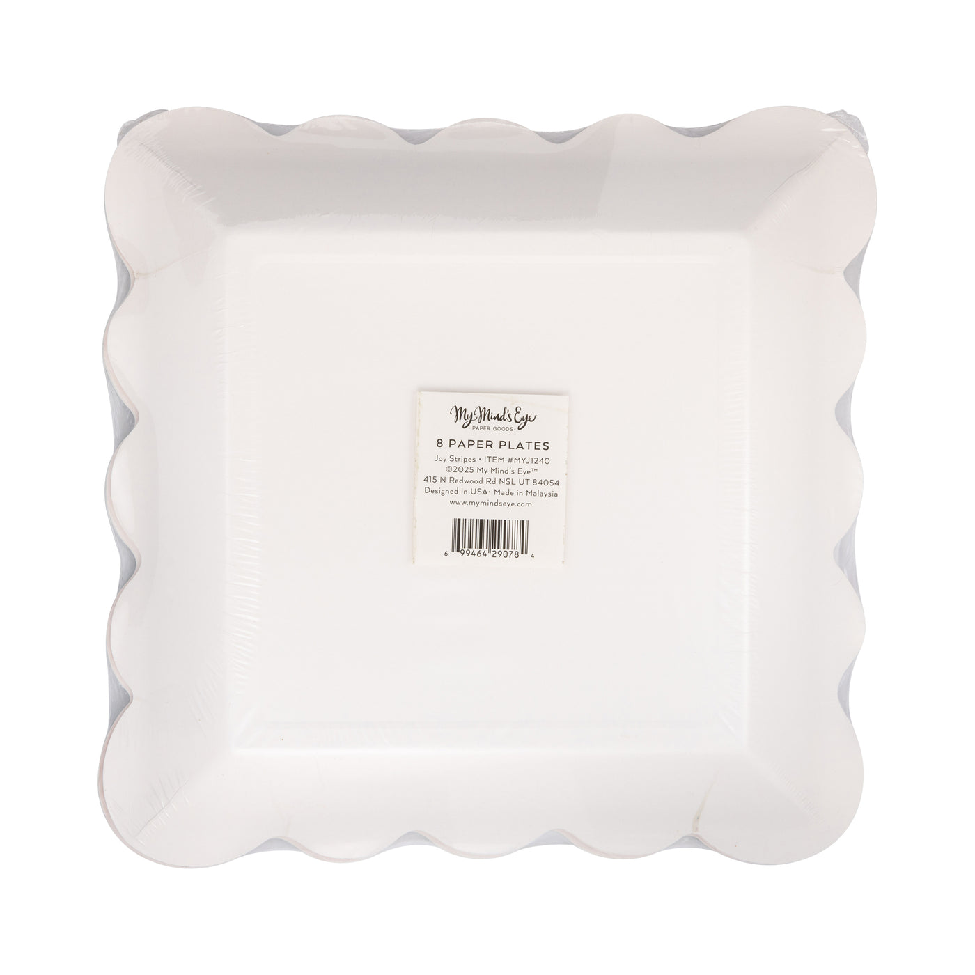 MJY1240 - Joy Striped Plates