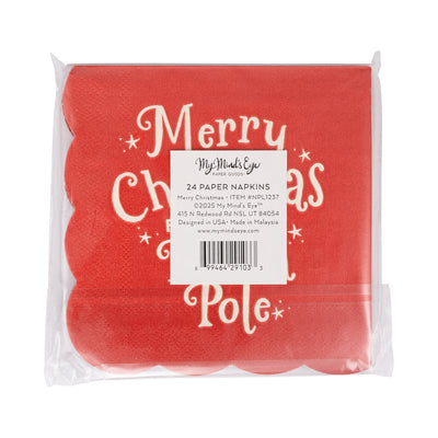 NPL1237 - Merry Christmas Cocktail Napkin