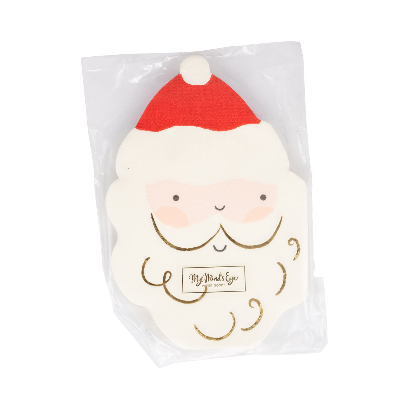 NPL1239 - Santa Shaped Dinner Napkin