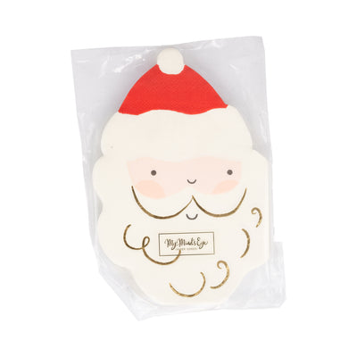NPL1239 - Santa Shaped Dinner Napkin
