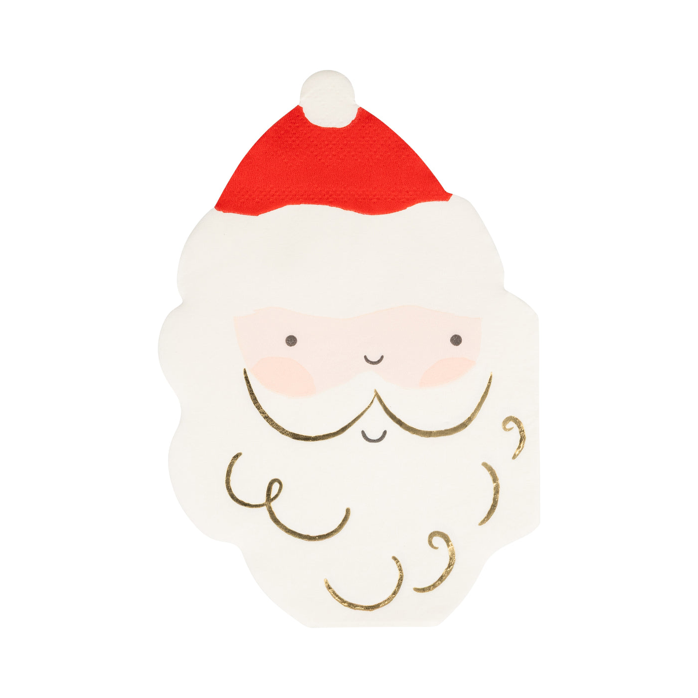 NPL1239 - Santa Shaped Dinner Napkin