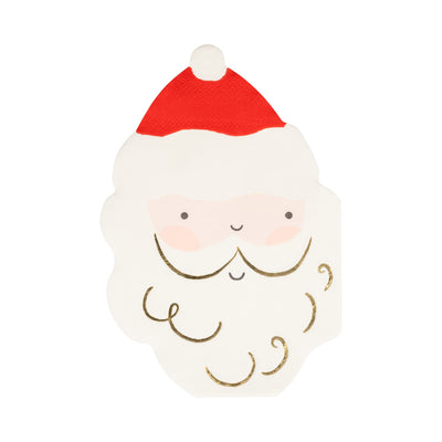NPL1239 - Santa Shaped Dinner Napkin