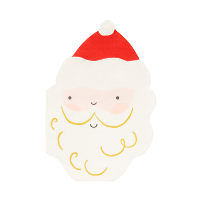 NPL1239 - Santa Shaped Dinner Napkin