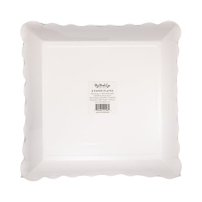 NPL1240 - Red Striped Plate