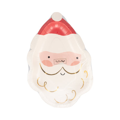 NPL1242 - Santa Shaped Plate