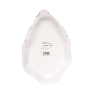 NPL1242 - Santa Shaped Plate