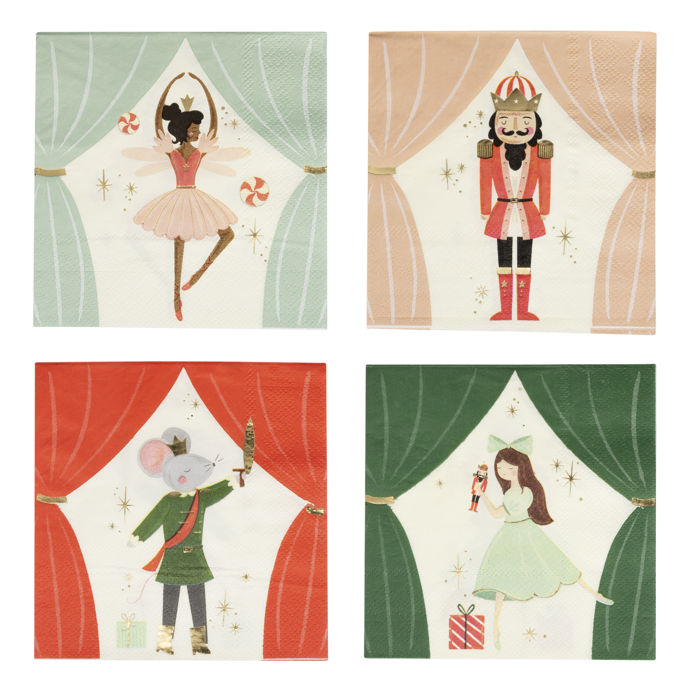 NUT1139 - Nutcracker Napkin Set