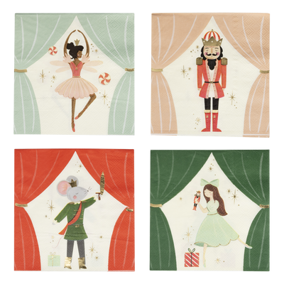 NUT1139 - Nutcracker Napkin Set