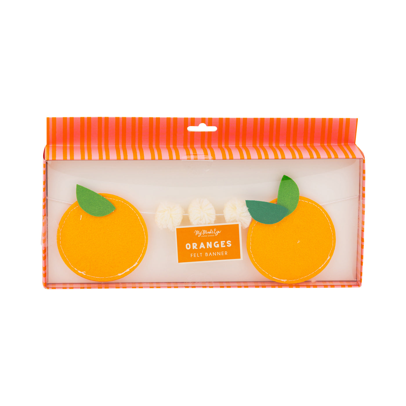 ORA1102 - Felt Orange Banner