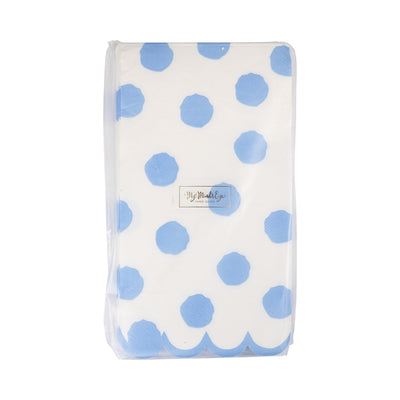 PAR1111 - Blue Polka Dot Dinner Napkin