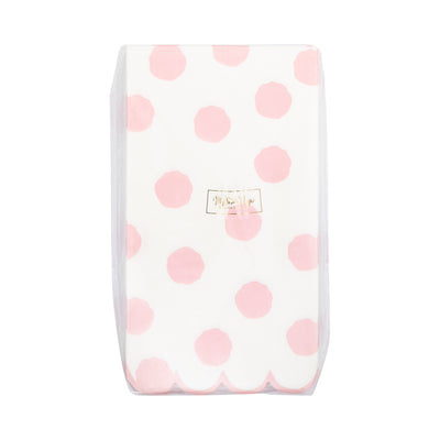 PAR1136 - Pink Polka Dot Dinner Napkin