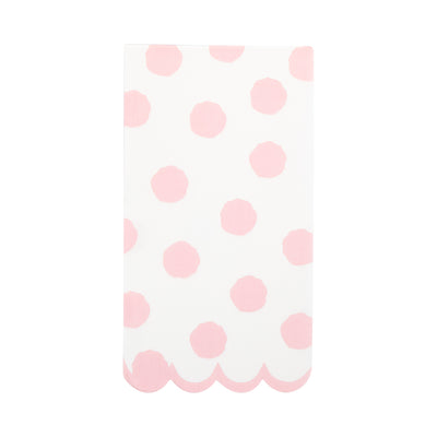 PAR1136 - Pink Polka Dot Dinner Napkin