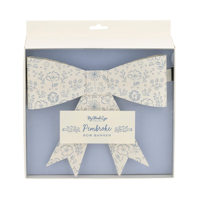 PEM1102 - Floral Bow Banner