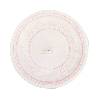 PEM1140 - Pembroke Small Pink Floral 7" Plate