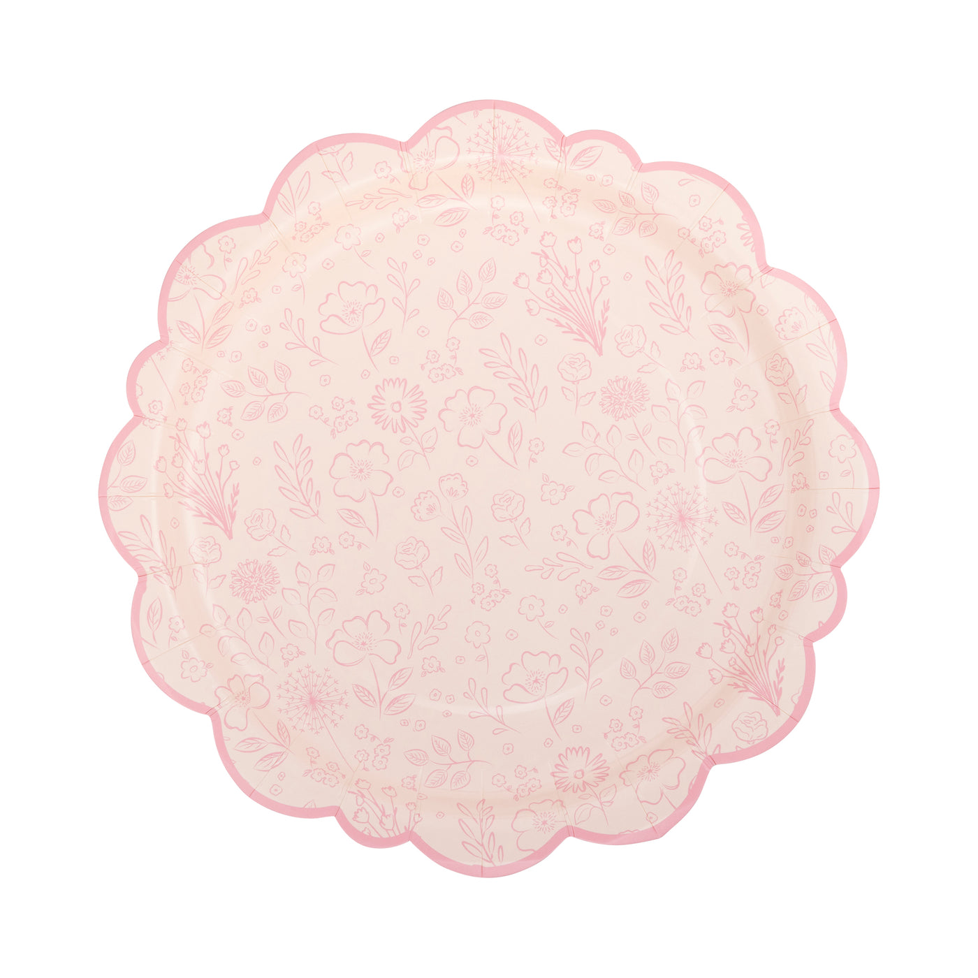 PEM1141 - Pembroke Pink Floral 10" Plate