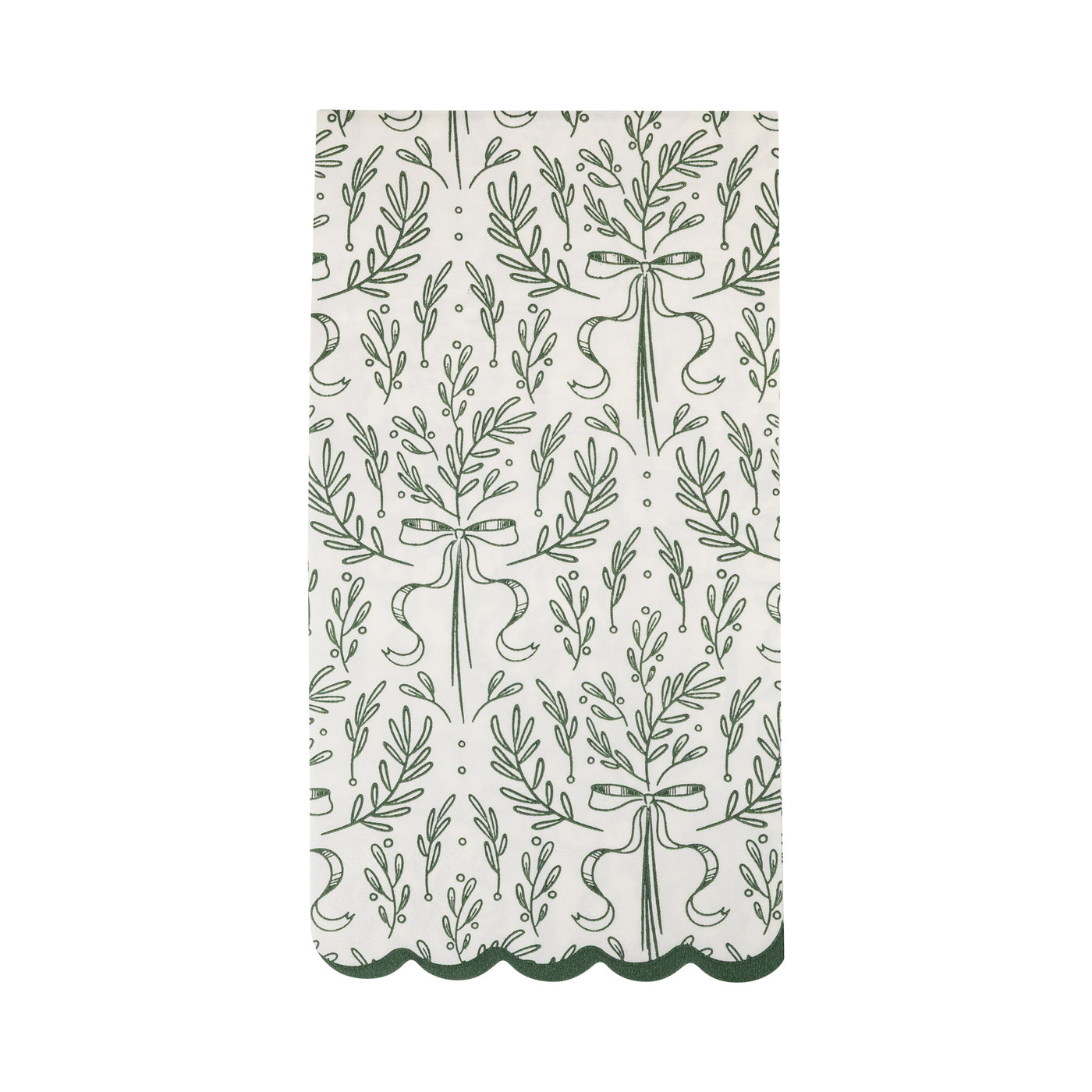 PEM1237 - Green Bough Pattern Dinner Napkin