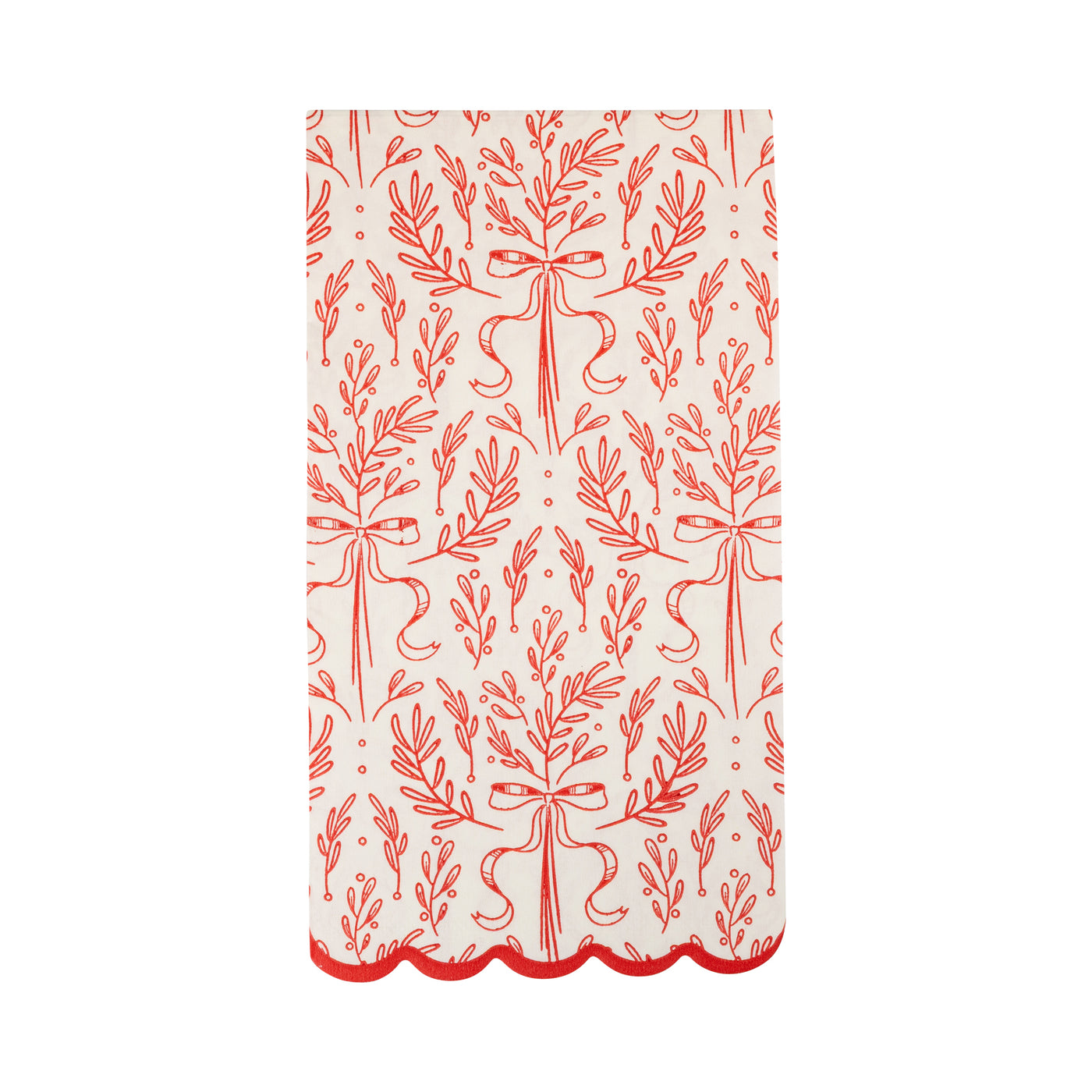 PEM1239 - Red Bough Pattern Dinner Napkin