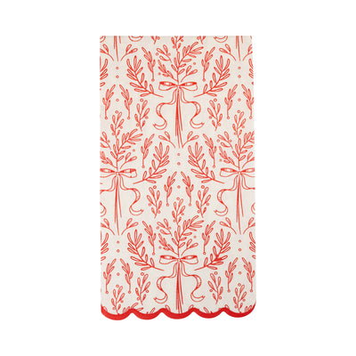 PEM1239 - Red Bough Pattern Dinner Napkin