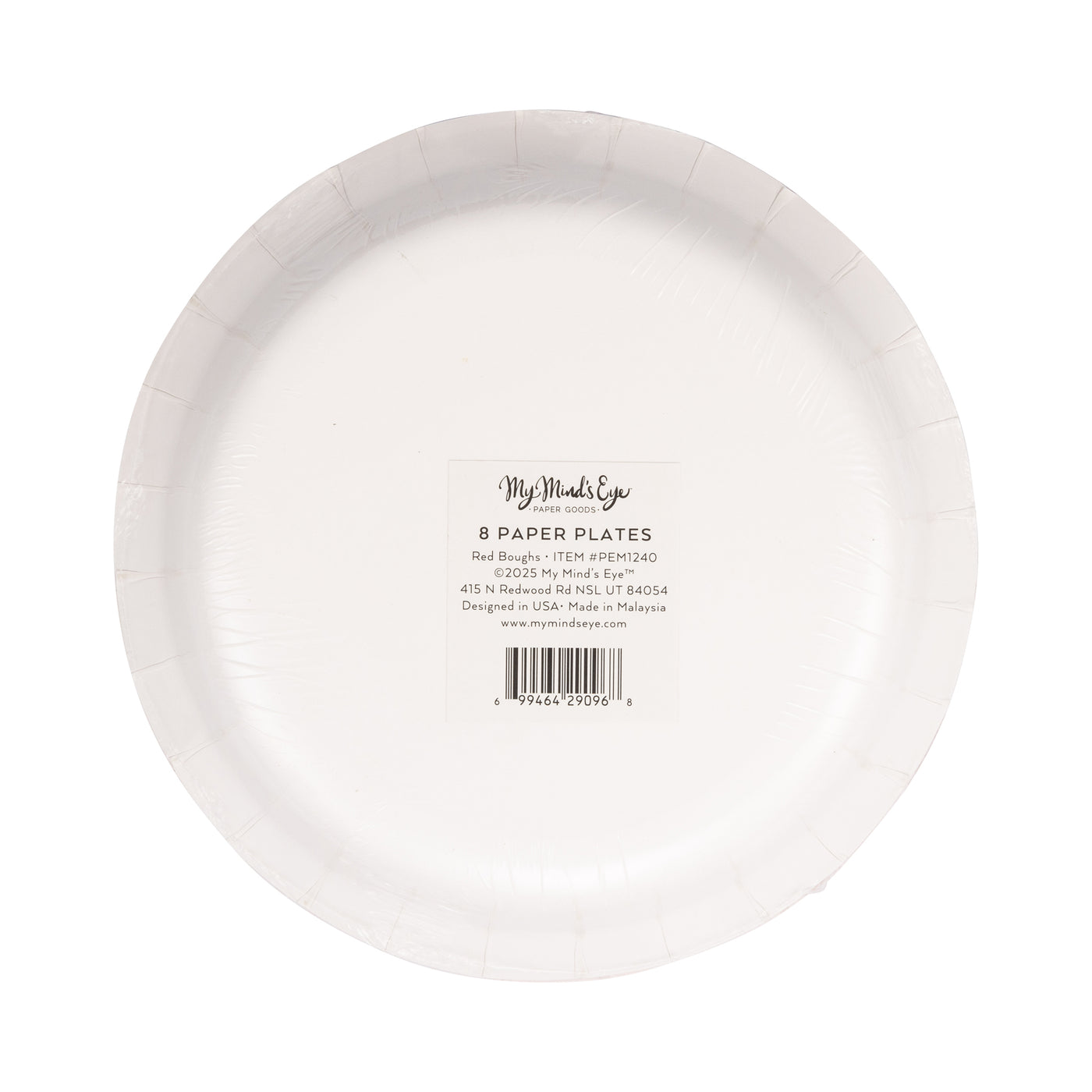 PEM1240 - Red Bough Edge Plate