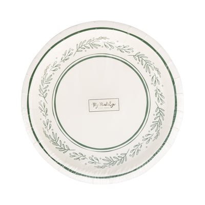 PEM1243 - Green Bough Edge Plate