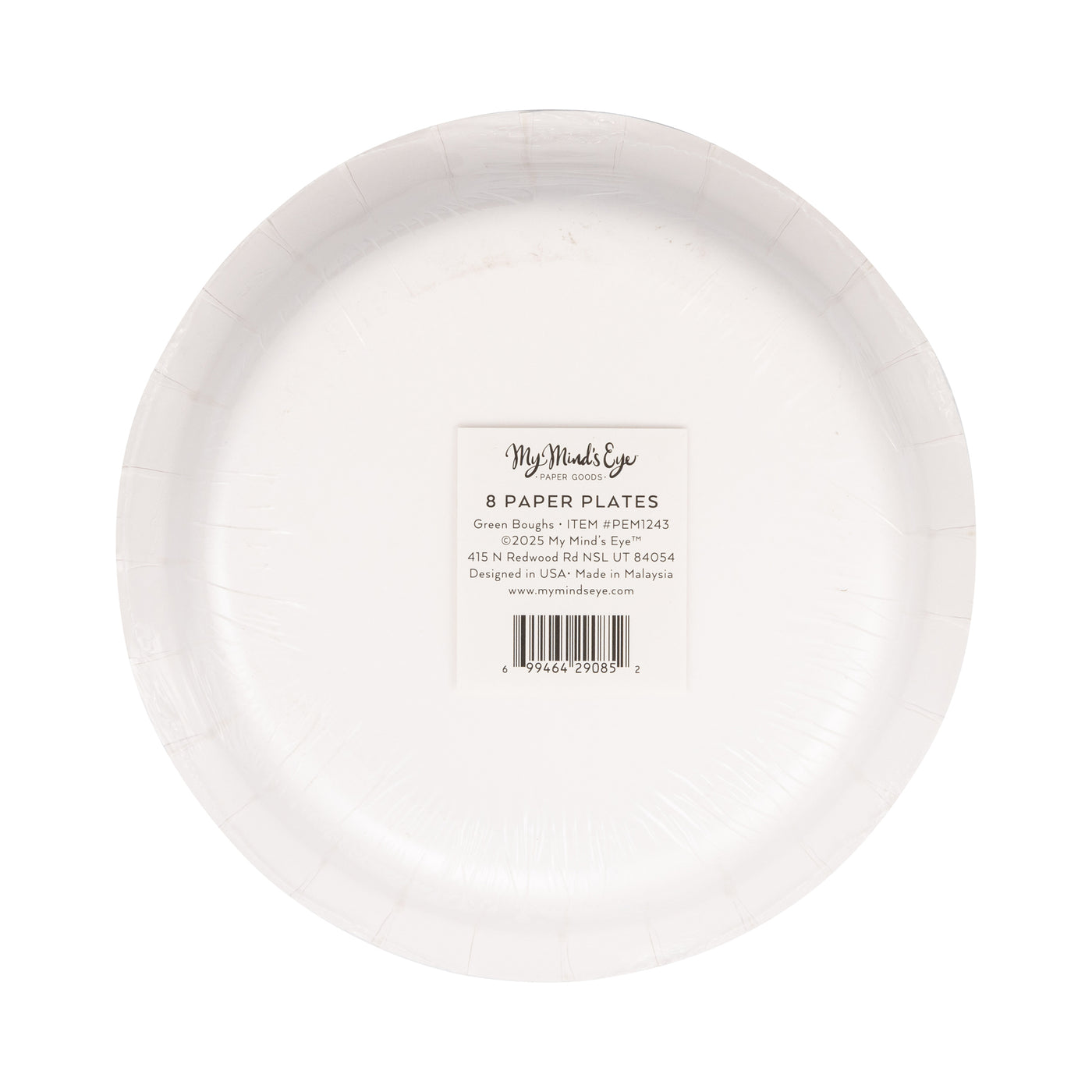 PEM1243 - Green Bough Edge Plate