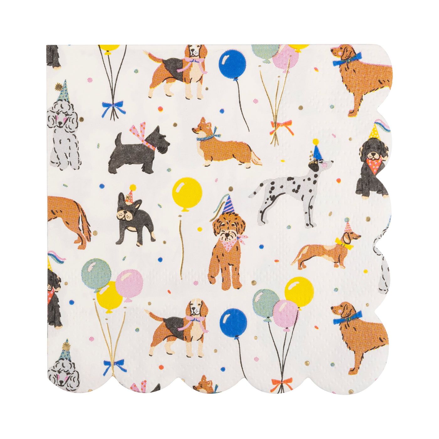 PET1138 - Dog Party Cocktail Napkin