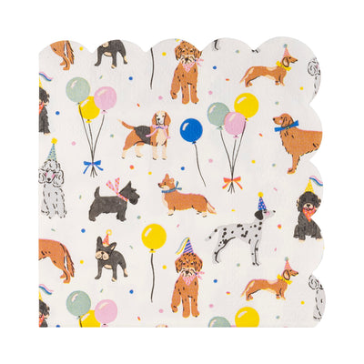 PET1138 - Dog Party Cocktail Napkin