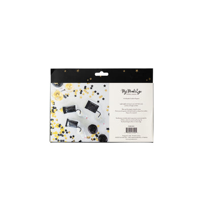 PGB1001 - Black & Gold Confetti Poppers
