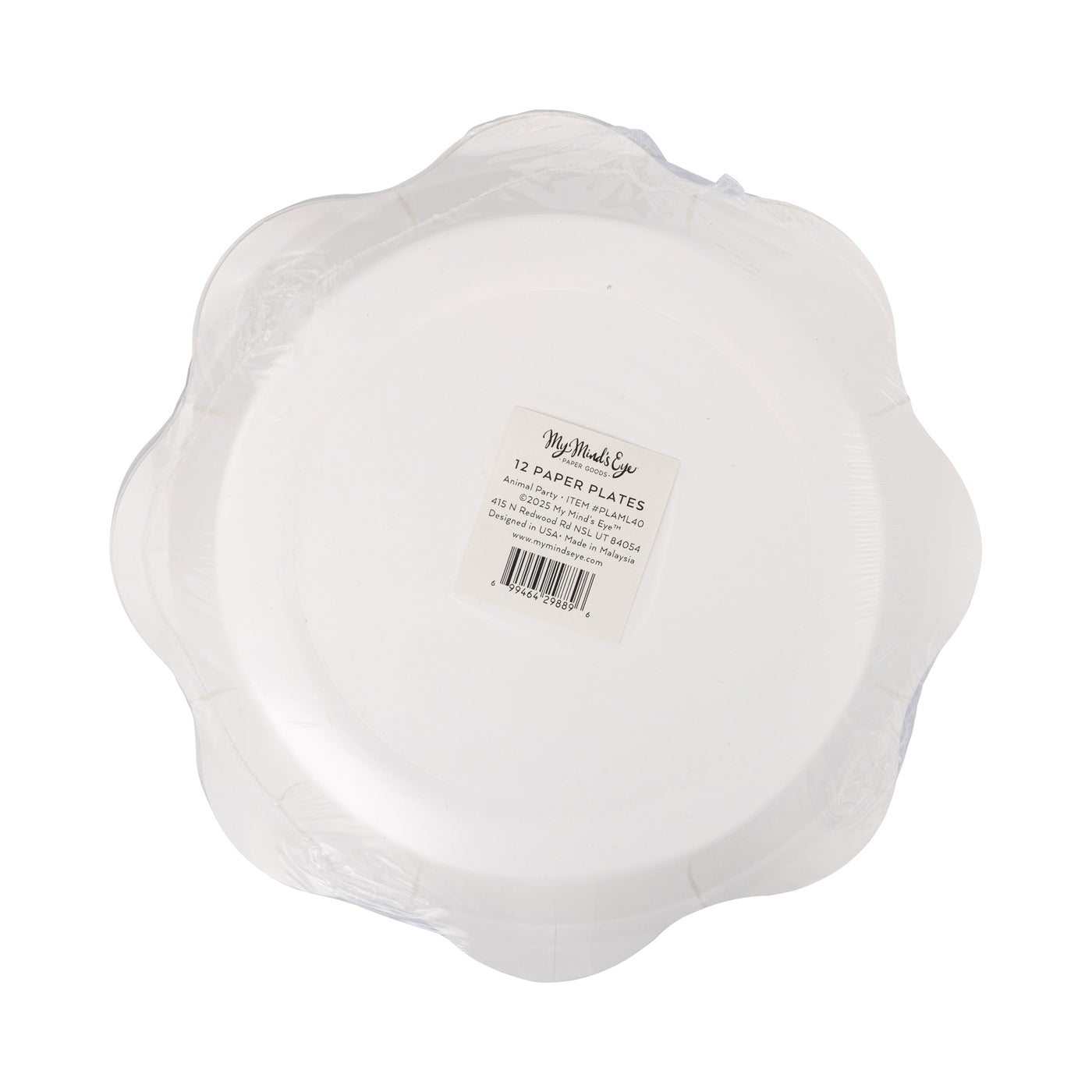 PLAML40 - Animal Party Plate