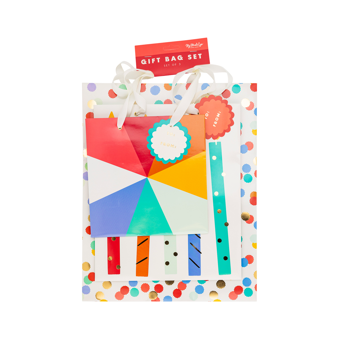 PLBDY12 - Birthday Gift Bag Set - 3 sizes