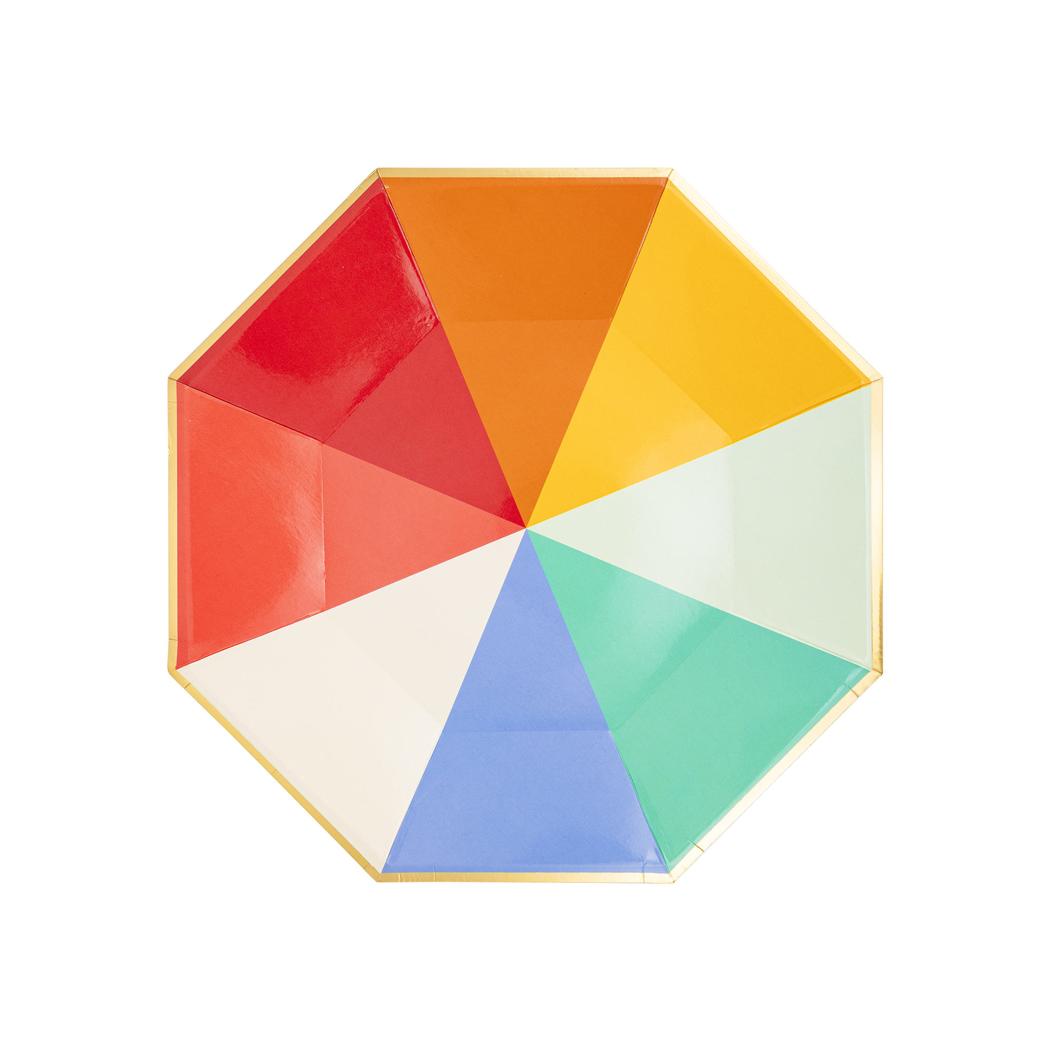 PLBDY40 - Primary Color Block Paper Plate – My Minds Eye Paper Goods ...