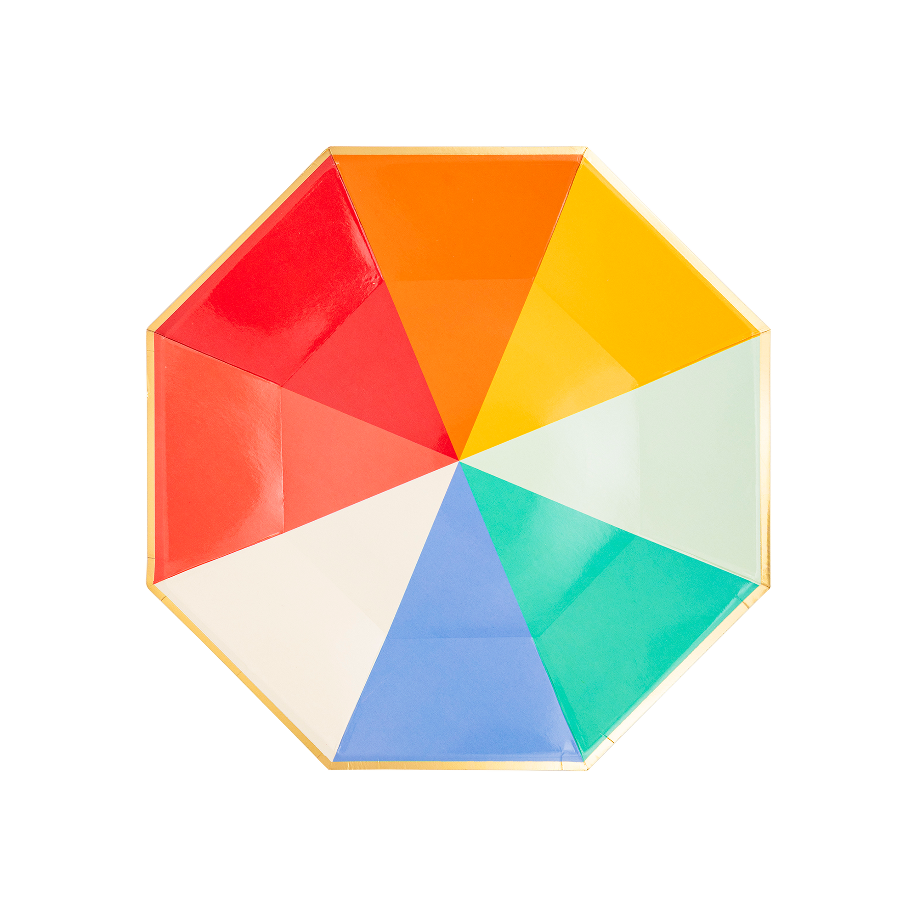 PLBDY40 - Primary Color Block Paper Plate – My Minds Eye Paper Goods ...