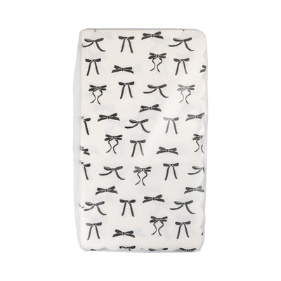 PLBLW35 - Black Bow Guest Napkin