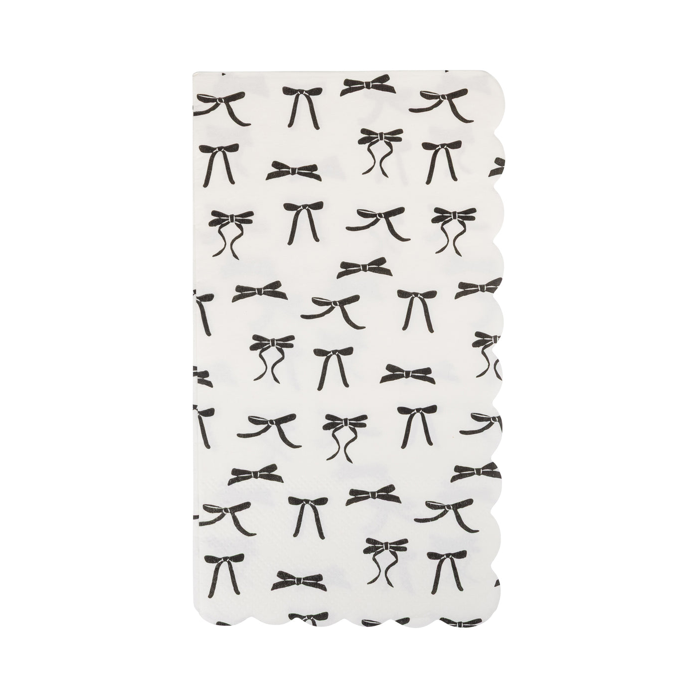 PLBLW35 - Black Bow Guest Napkin