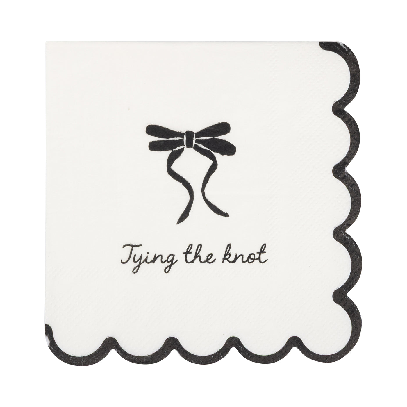 PLBLW36 - Tying the Knot Cocktail Napkin