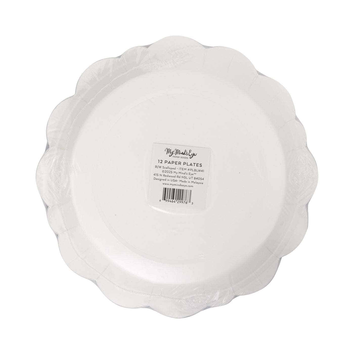 PLBLW41 - Black Edge 11" Plate