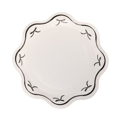 PLBLW42 - Black Bow Plate