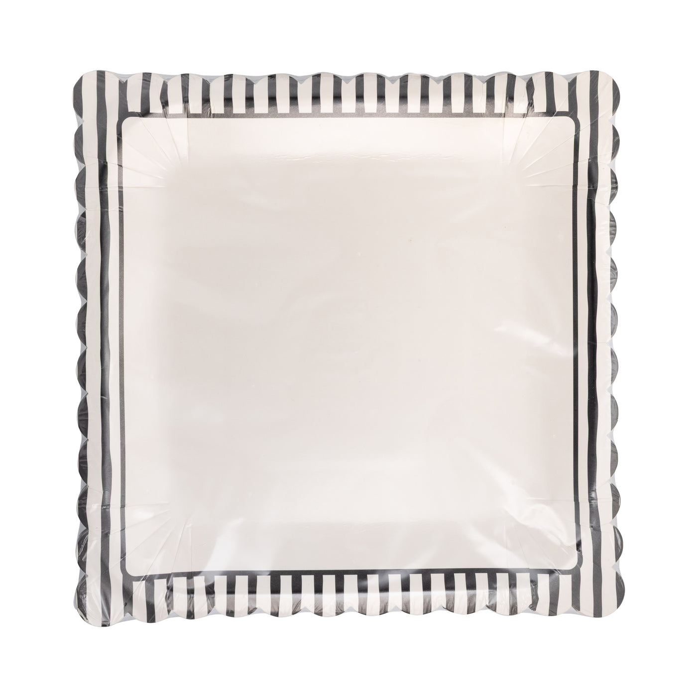 PLBLW43 - Black Stripe Plate