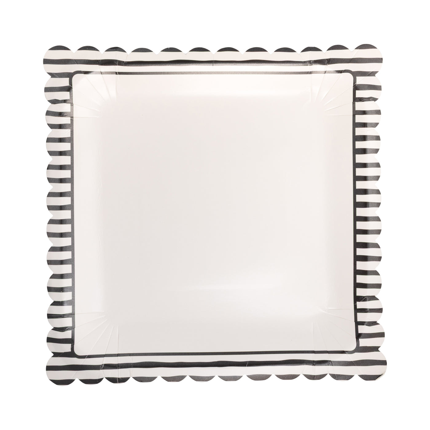 PLBLW43 - Black Stripe Plate