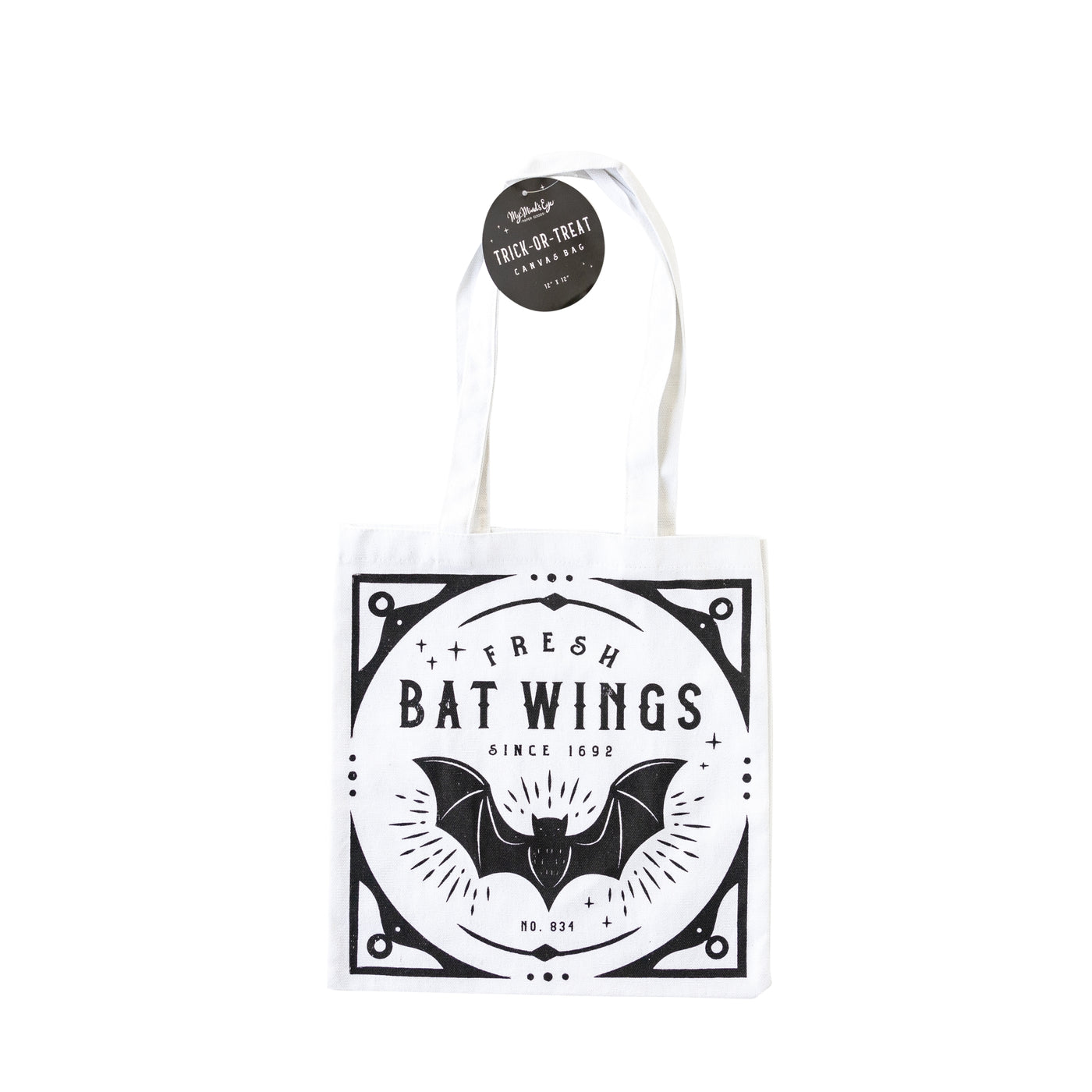 PLCB108 -  Bat Wings Canvas Trick or Treat Bag