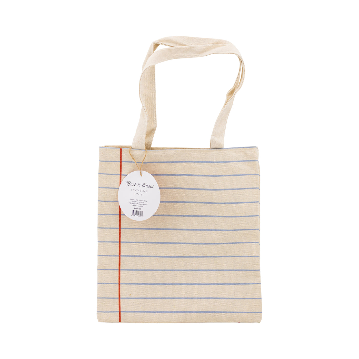 PLCB120 - Back to School Canvas Bag